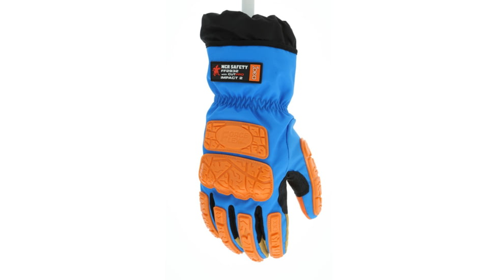 MCR Safety ForceFlex Insulated Mechanics Cut Resistant Work Gloves, D3O Back of Hand and Padded Palm, MaxGrid Reinforced Palm, Hipora Waterproof Bladder, Tan, XX - Large, FF2932XXL