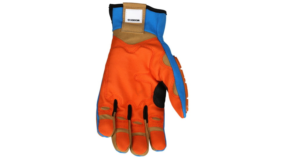 MCR Safety ForceFlex Mechanics Gloves, D3O Back of Hand and Padded Palm, Two-way Spandex Back, MaxGrid Reinforced Palm, Tan, XX - Large, FF2930XXL
