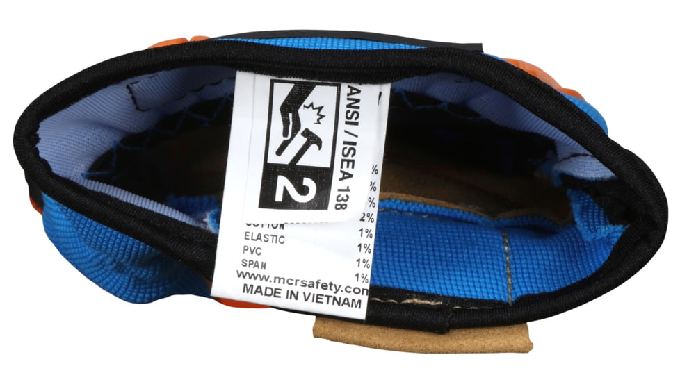 MCR Safety ForceFlex Mechanics Gloves, D3O Back of Hand and Padded Palm, Two-way Spandex Back, MaxGrid Reinforced Palm, Tan, XX - Large, FF2930XXL