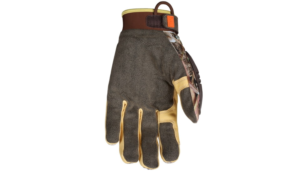 MCR Safety ForceFlex Mechanics Work Gloves, Palm Reinforced with D3O, TPR Back of Hand Protection, Thinsulate Lined, Water and Wind Proof Bladder, Brown, X - Large, MO200XL