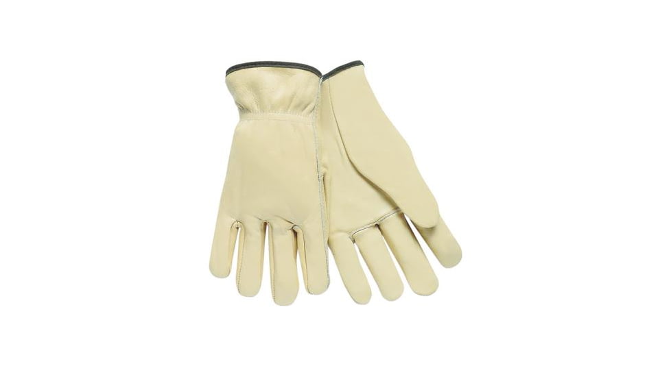 MCR Safety Gloves Leather Driver M PK12 3201M