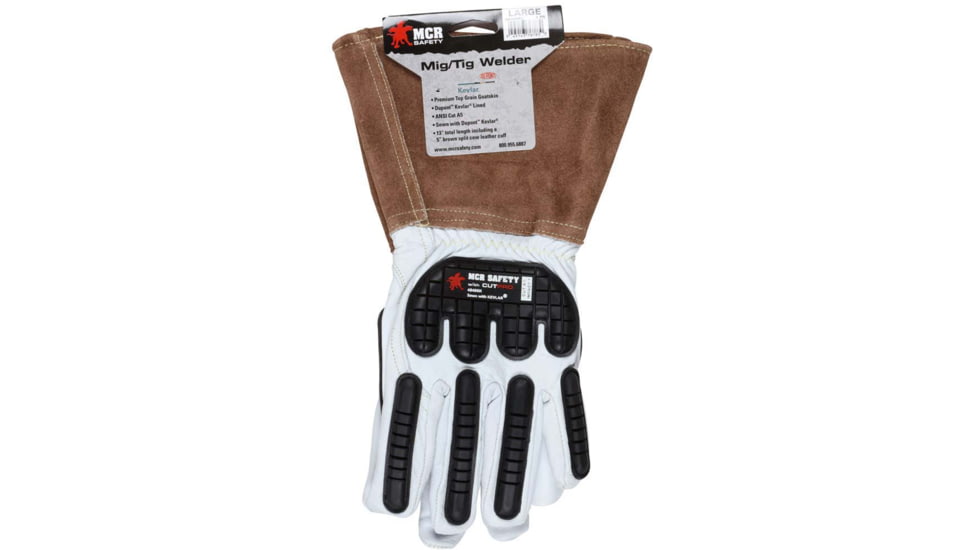 MCR Safety Grain Goat Mig Kevlar Lined W/ Tpr - 48406KS