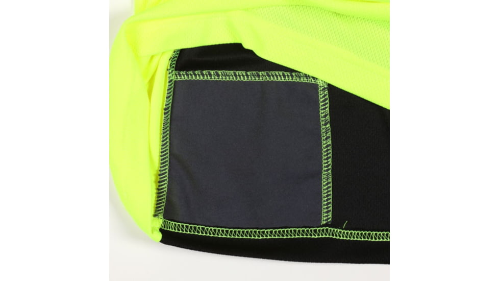 MCR Safety Hi Vis Safety Work T-Shirts, Soft Poly Birdseye Mesh, Short Sleeve and Tagless Design, ANSI 107 Type R Class 2, Lime, M, FFSTC2SLM