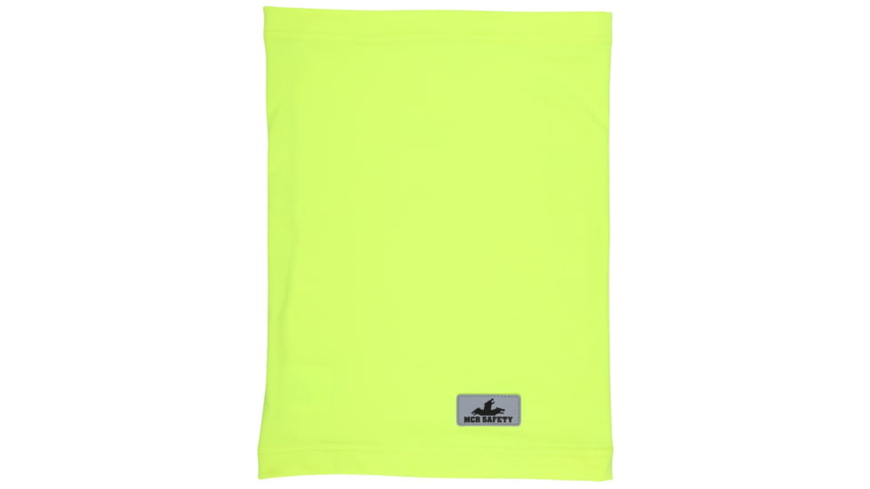 MCR Safety Hi-Vis Insulated Fleece Neck Gaiter, Fluorescent Lime, One Size, IG8