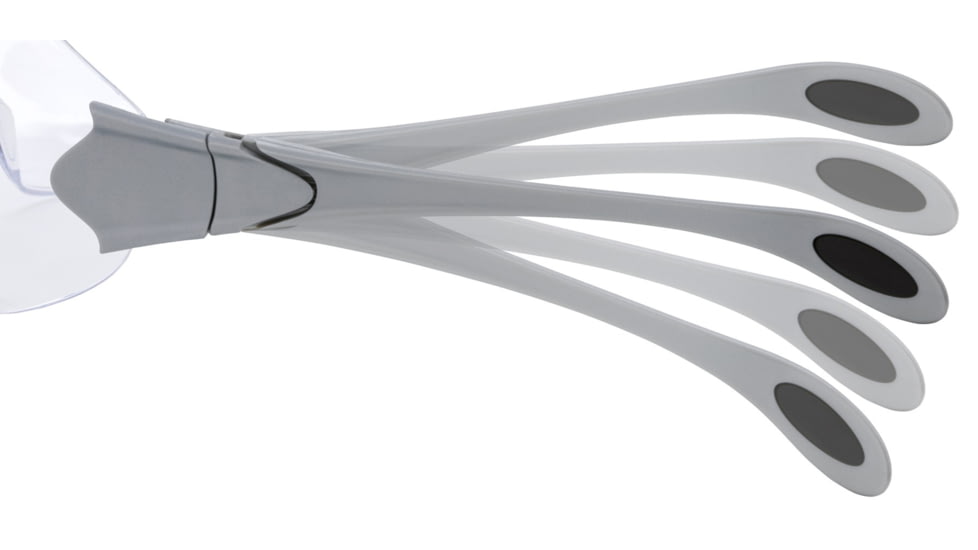 MCR Safety Law OTG Over the Glass Safety Glasses, Anti-Fog Lens with Temples, TPR Temple Inserts, Clear, One Size, OG110AF