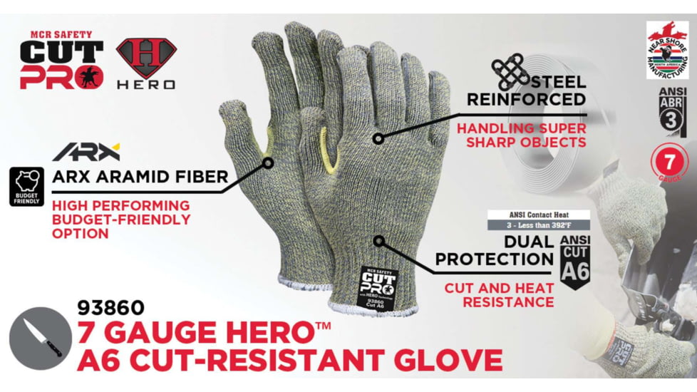 MCR Safety Memphis Hero 7ga Kevlar/steel Shell - 93860XXL