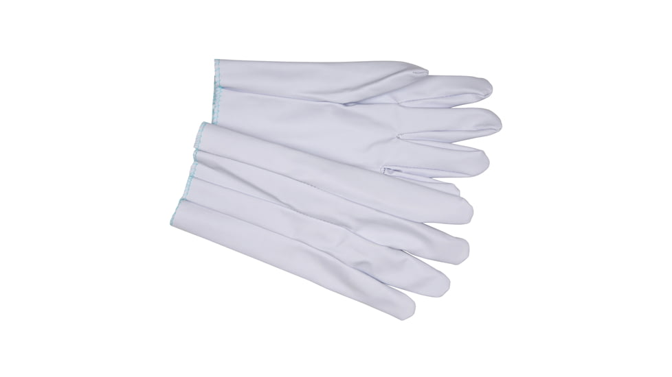 MCR Safety Vinyl Laminated Work Gloves, Light Blue, Large, 9885L