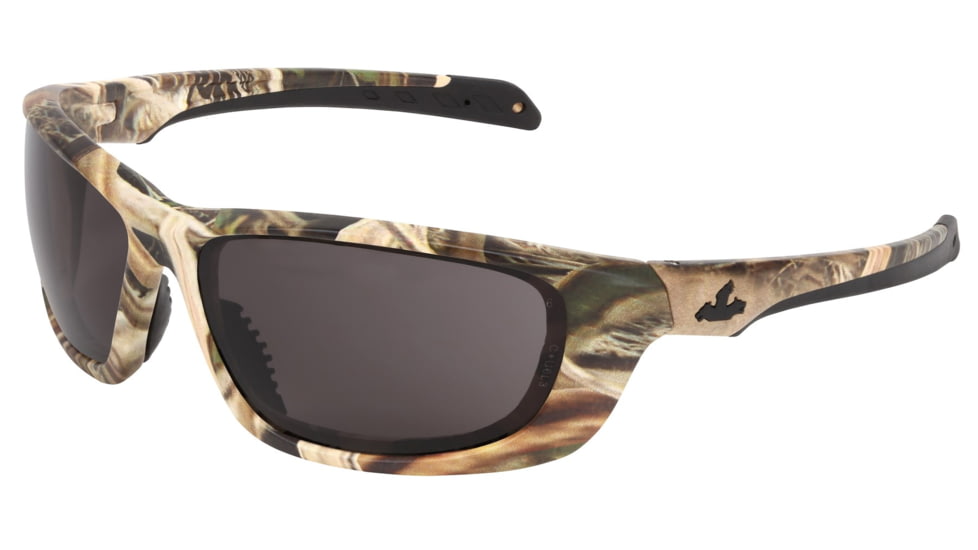 MCR Safety Mossy Oak Blades Swagger UD1 Series Camouflage Safety Glasses, Ultra Defense Ballistic Impact Protection, MAX6 Anti-fog Coating, Gray, One Size, MOUD112PF