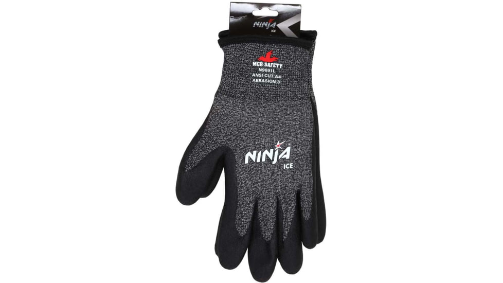 MCR Safety Ninja Ice Insulated Cut-Resistant Work Gloves, Small, N9691S