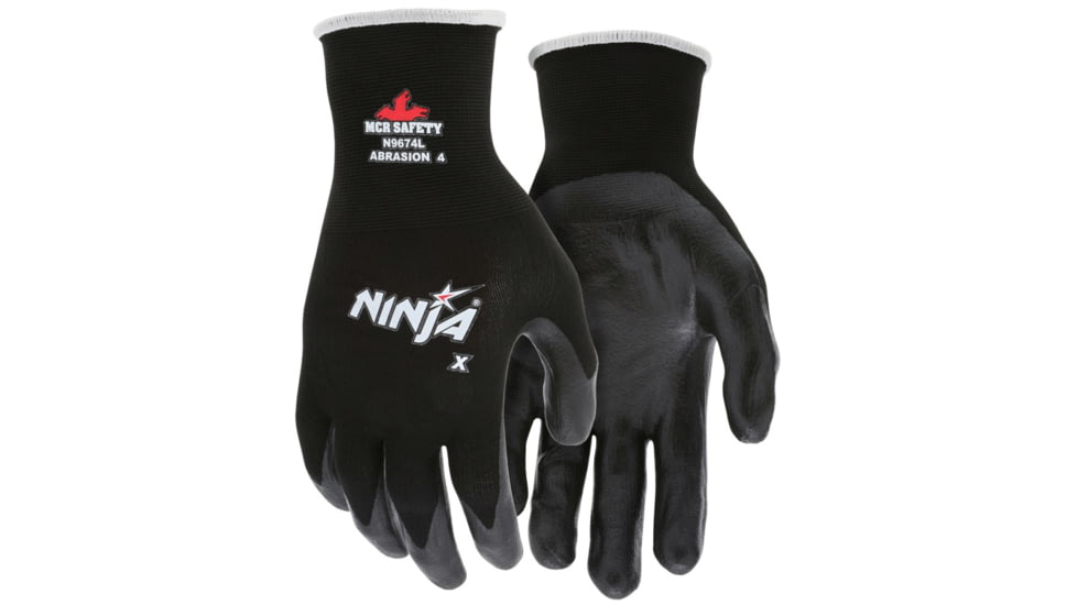 MCR Safety Ninja X 15 Gauge Nylon/Lycra Work Gloves - Men's, 2XS, N9674XXS