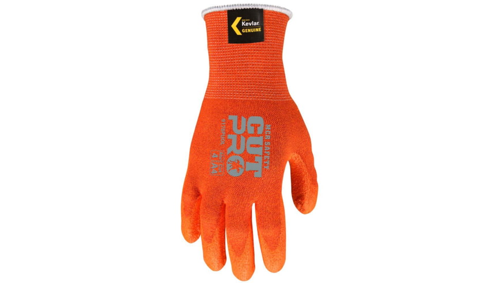 MCR Safety Orange Kevlar/orange Pu - 9178PUOXS