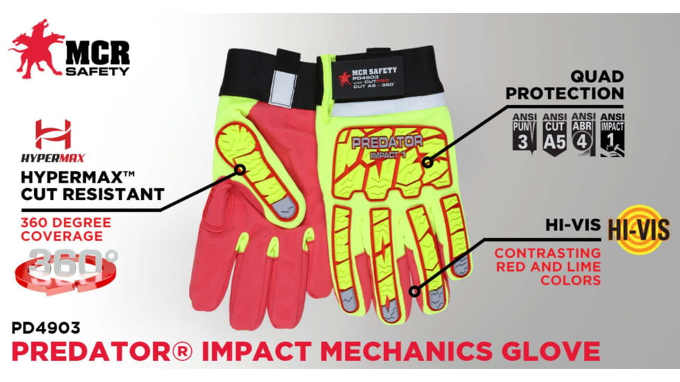 MCR Safety Predator Impact 1 Cutpro 360 - PD4903L