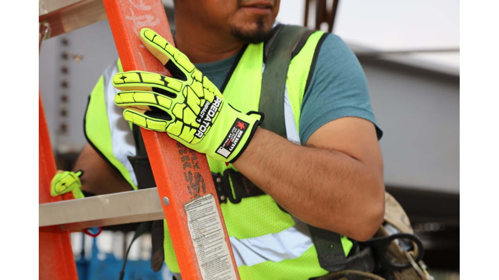 MCR Safety Predator Impact 1 Maxgrid Hiviz Cutpro - PD4900XXXL