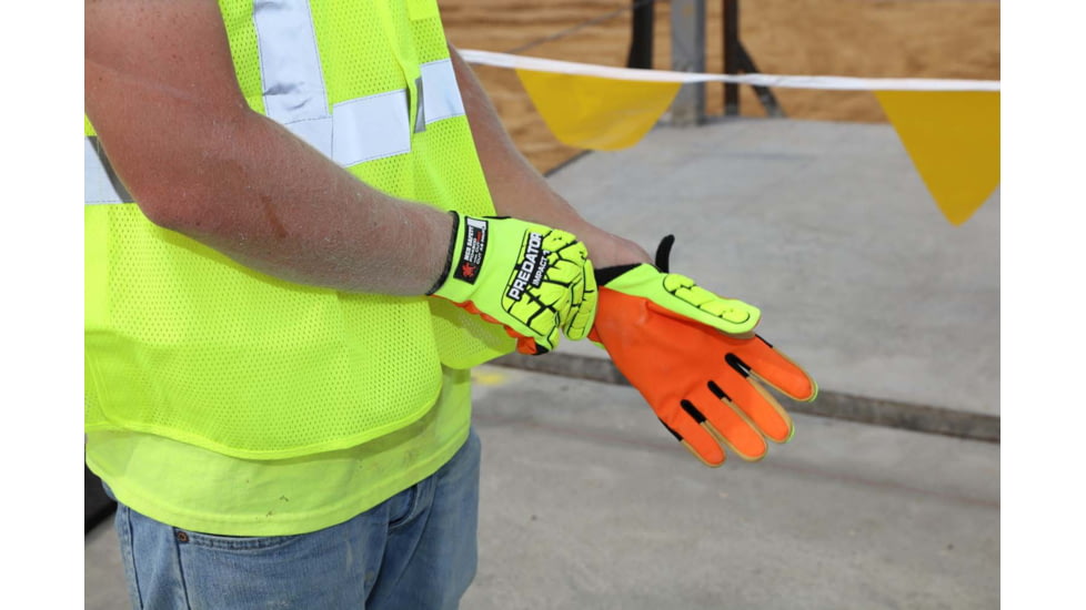 MCR Safety Predator Impact 1 Maxgrid Hiviz Cutpro - PD4900XXXL