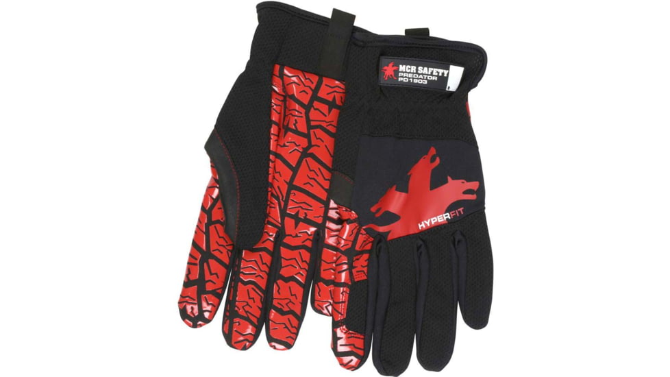 MCR Safety Predator HyperFit Mechanics Gloves, Extra Large, PD1903XL