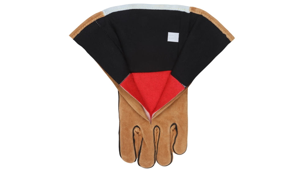 MCR Safety Red Fox Leather Welding Work Gloves, Foam Lined Select Side Split Leather, Reinforced Wing Thumb, Beige, X - Large, 4622