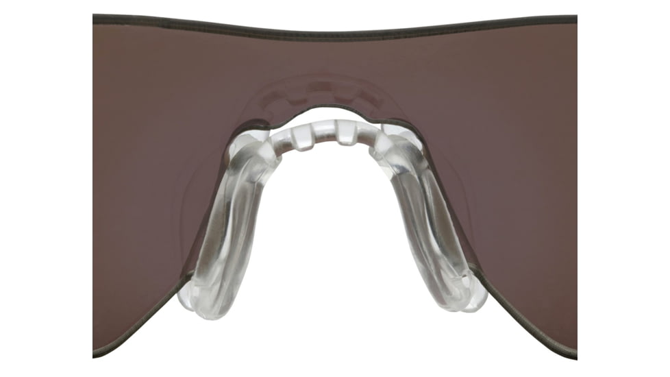 MCR Safety Rubicon T4 Series Safety Glasses with Lens Curved Frameless Lens Design, Emerald Mirror, One Size, T411G