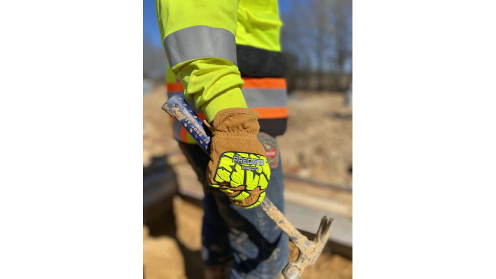 MCR Safety Sasquatch Lined Leather Driver W/impact - PD3430L