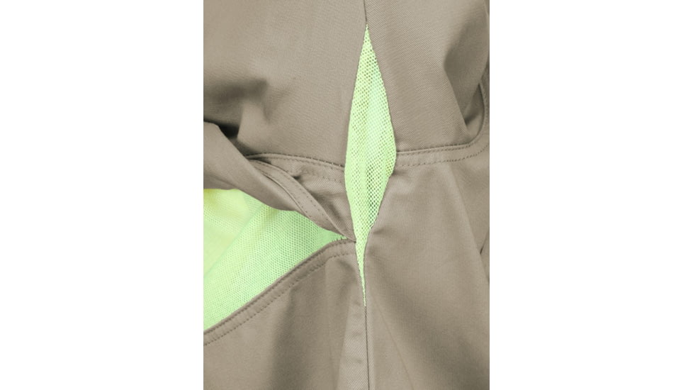 MCR Safety Summit Breeze Flame Resistant Shirt, 7oz 100% Cotton, with Vented Underarms and Back, CAT 2, Tan, S, SBS2003S