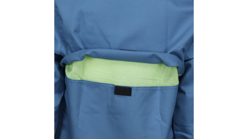 MCR Safety SBS2006L Summit Breeze Flame Resistant Shirt, 7oz 100% Cotton, with Vented Underarms and Back, CAT 2, Medium Blue, L, SBS2006L