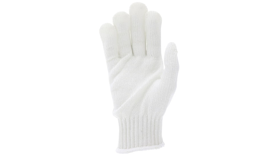 MCR Safety Survivor 7 Gauge Regular Weight Cut Resistant Work Gloves, Light Weight and Cool, White, X - Small, 9345XSD