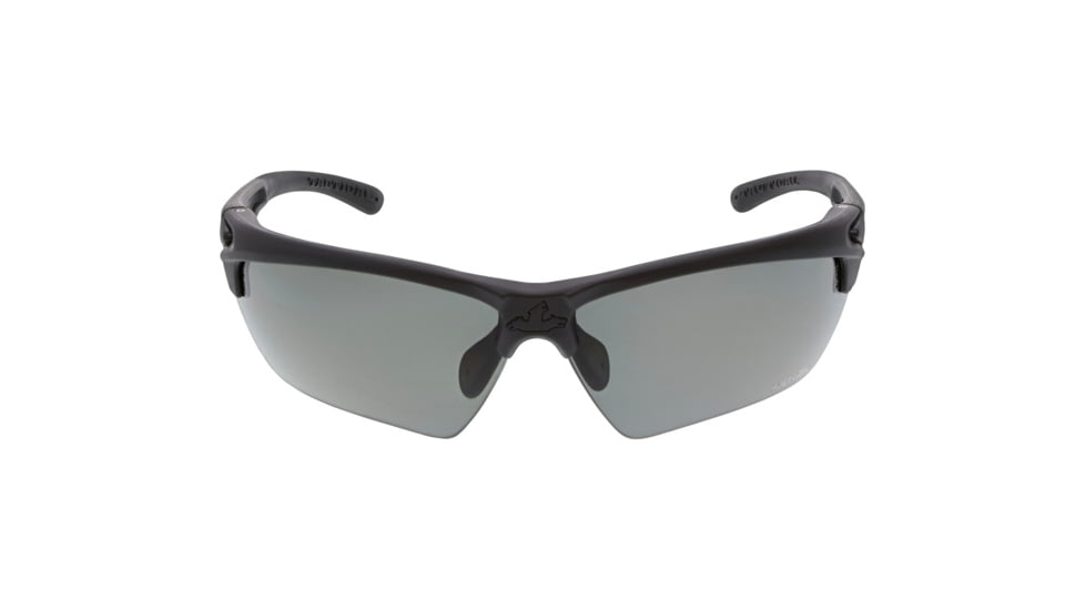 MCR Safety Tier1 T123 Tactical Gear Safety Glasses, Matte Black Frame, Gray MAX36 Polar Superior Anti-Fog Lens, One Size, T12312DZ