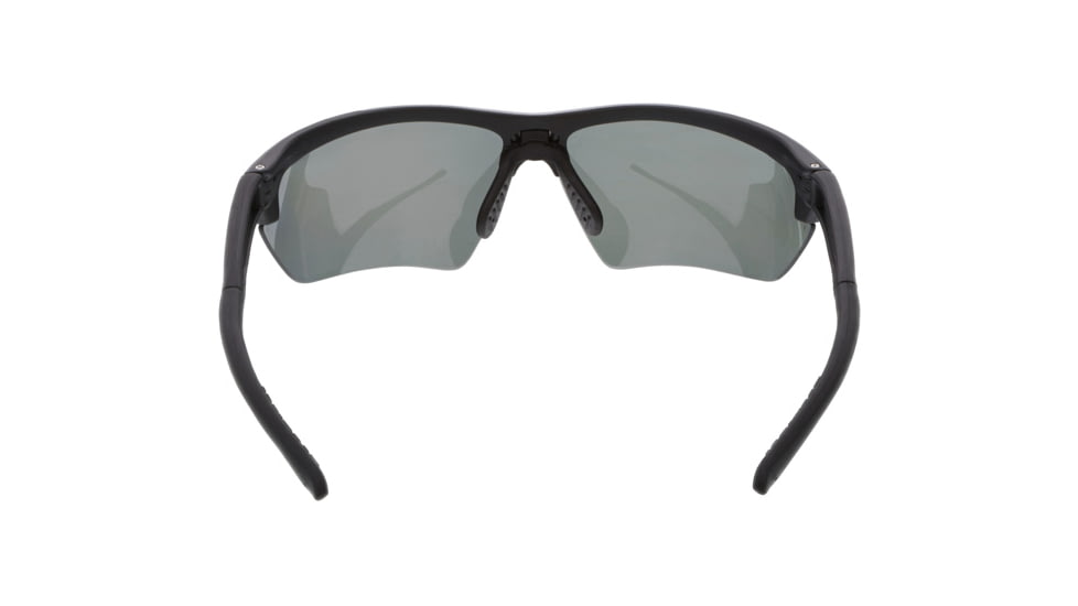 MCR Safety Tier1 T123 Tactical Gear Safety Glasses, Matte Black Frame, Gray MAX6 Superior Anti-Fog Lens, One Size, T12312P