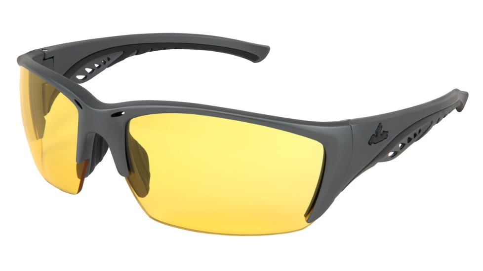 MCR Safety UD3 Series Safety Glasses, MAX6 Anti-Fog Coating, Amber, One Size, UD314PF
