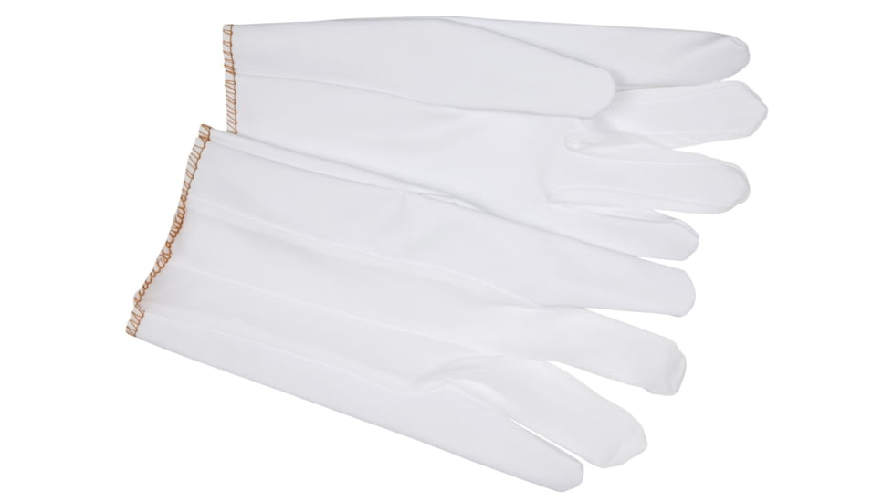 MCR Safety Vinyl Laminated Gloves - Womens, Nylon with Vented Back, White, Large, 9875L