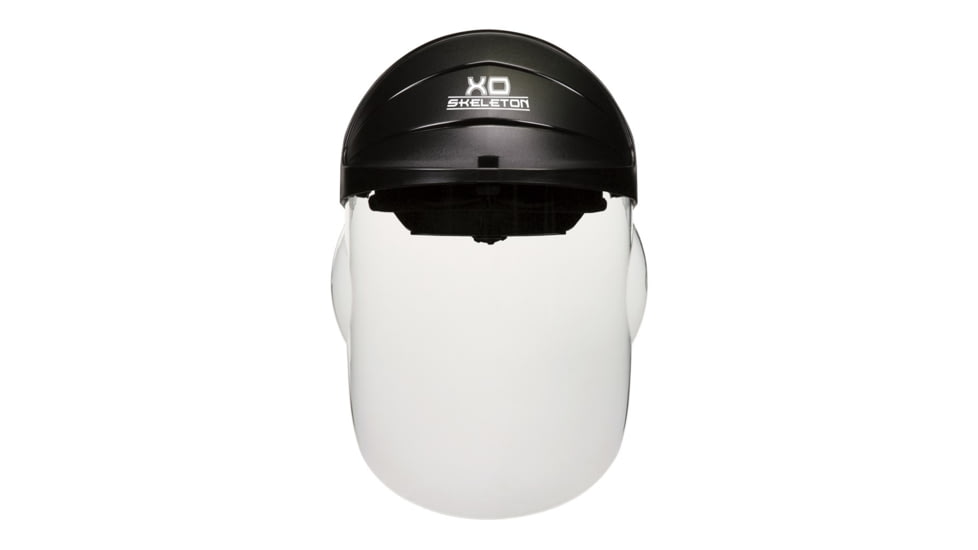 MCR Safety XO Skeleton Headgear and Polycarbonate 1 Piece Molded Face Shield, Clear, One Size, 104