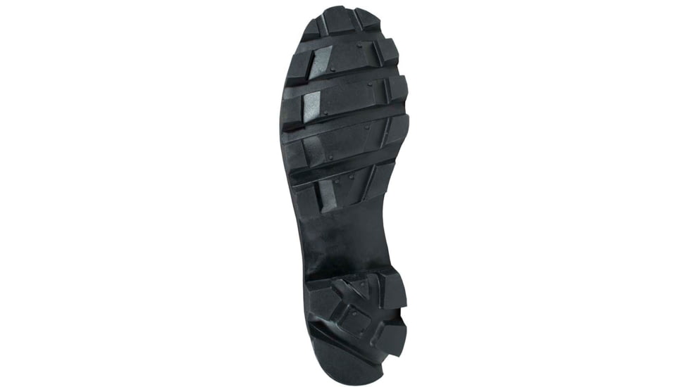 McRae Footwear All-Leather Vulcanized Combat Boot w/ Panama Outsole - Mens, Black, 12, 6189-12