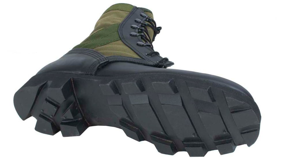 McRae Footwear Vietnam Era Jungle Boot w/ Panama Outsole, OD, 7, 7189-7