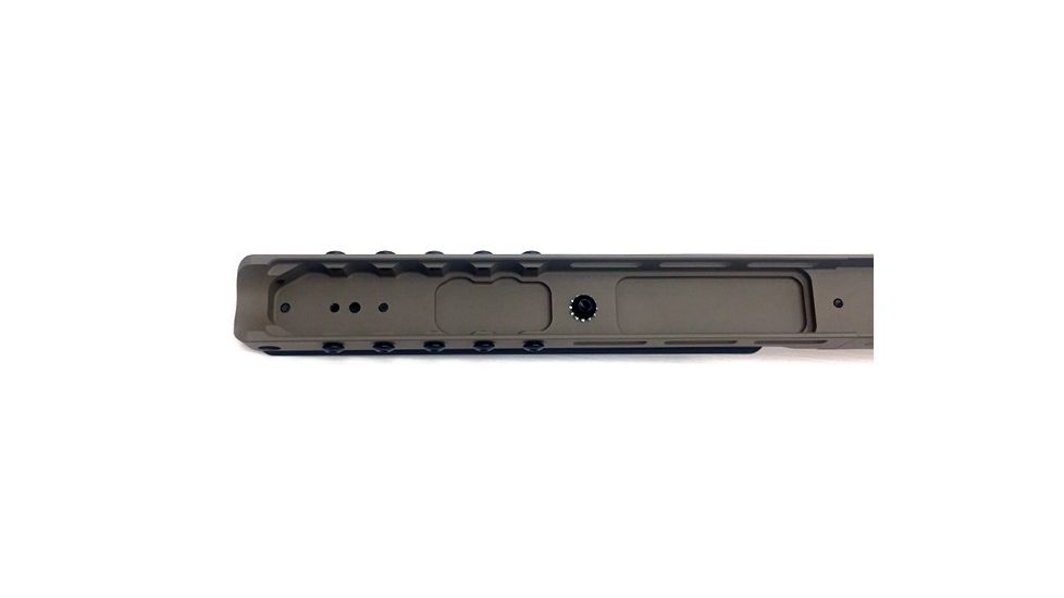 McRees Precision Arca Swiss Adapter Plate, G10 Standard Stock Only, Armor Black, MMS-G10STD-AS-ADP