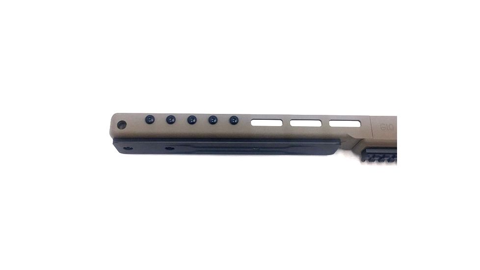 McRees Precision Arca Swiss Adapter Plate, G10 Standard Stock Only, Armor Black, MMS-G10STD-AS-ADP