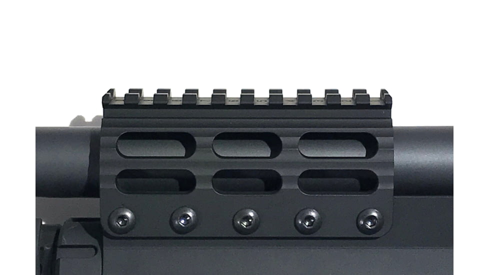 McRees Precision Night Vision Mount, 0 MOA, G5,G7,G10, FAST-4H, Armor Black, MMS-MP-UNS-0MOA-BLK