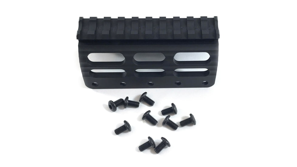 McRees Precision Night Vision Mount, 0 MOA, G5,G7,G10, FAST-4H, Armor Black, MMS-MP-UNS-0MOA-BLK