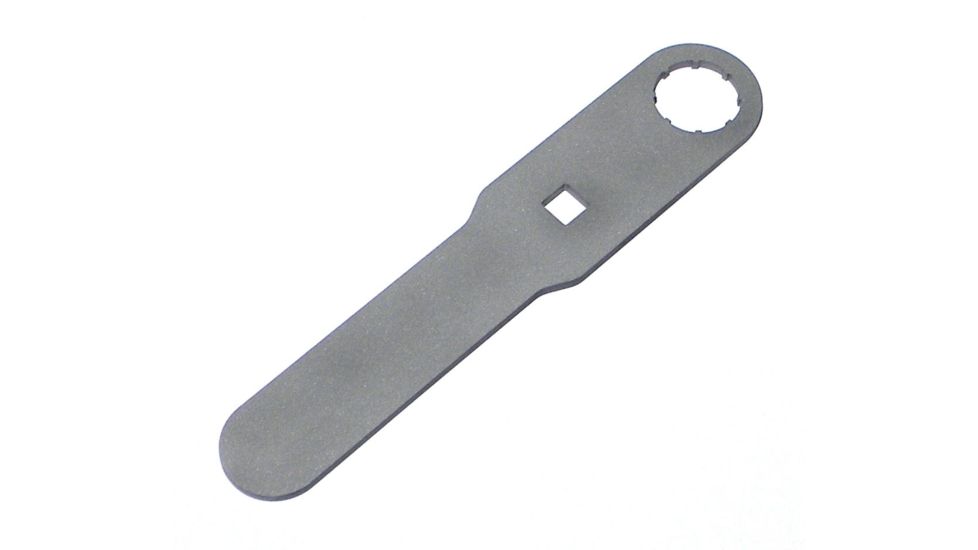 McRees Precision Remington Barrel Nut Wrench, 1 1/16 x 16 TPI, square notched savage style, SS, Stainless, MMS-BNUT-SS-SQR-R700