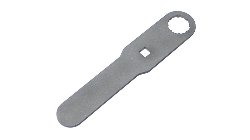 McRees Precision Savage Barrel Nut Wrench, Square Notch, Stainless Steel, Stainless, MMS-BNW-S-SQ-SS
