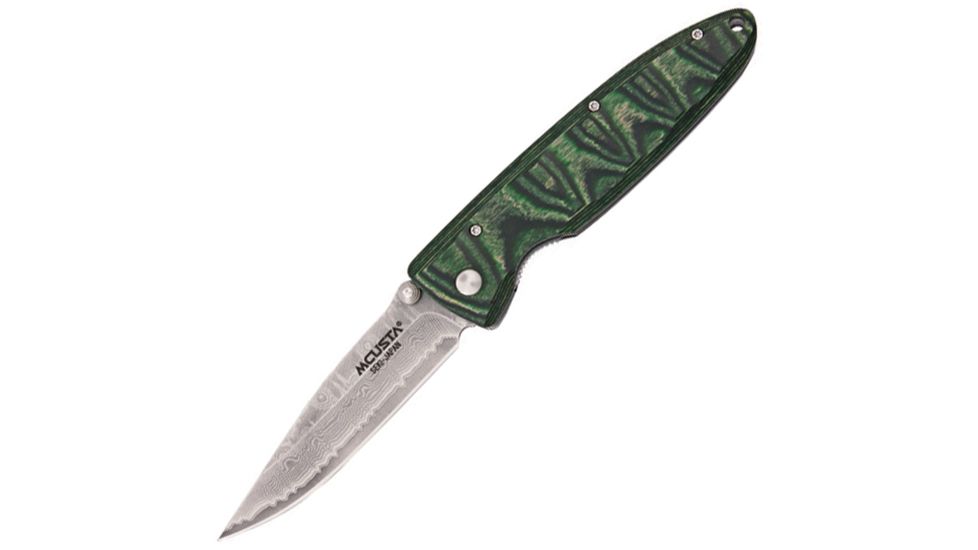 Mcusta Damascus Basic Folder, Knife MCU11D