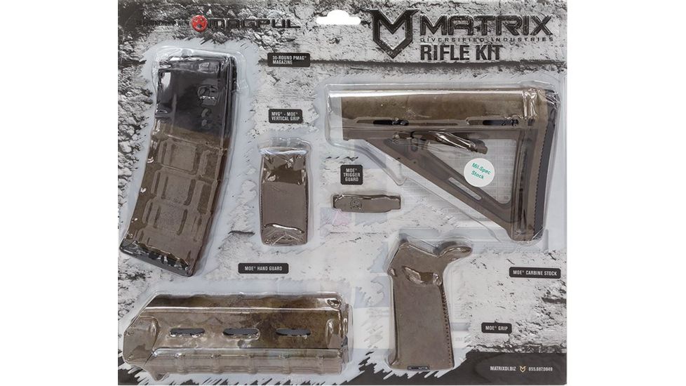 MDI MAGMIL20-BH Bounty Hunter Magpul MOE Kit Poly AR-15 MAGMIL20BH