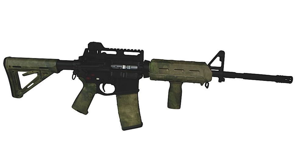 MDI MAGCOM30-FG A-TACS FG Camo Magpul Kit AR-15 Polymer MAGCOM30FG