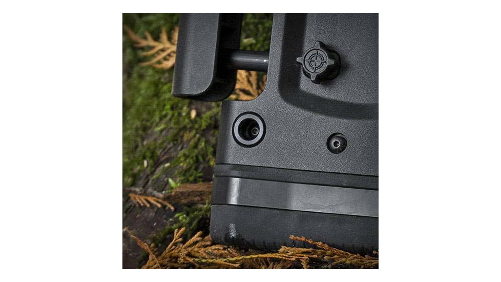 MDT XRS, Rifle Chassis, Ruger American Short Action, Matte Finish, Black, 105345-BLK