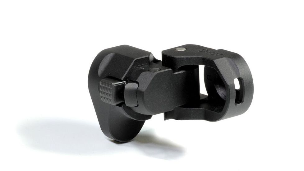 MDT 2-Way Locking Folding Stock Adapter, Carbine to Fixed, Black 103410-BLK