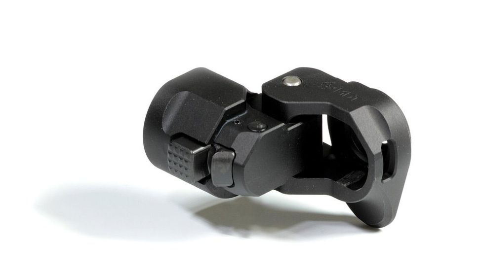 MDT 2-Way Locking Folding Stock Adapter, Fixed to Carbine, Black 103408-BLK