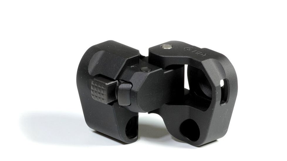 MDT 2-Way Locking Folding Stock Adapter, Fixed to Fixed, Black 102616-BLK