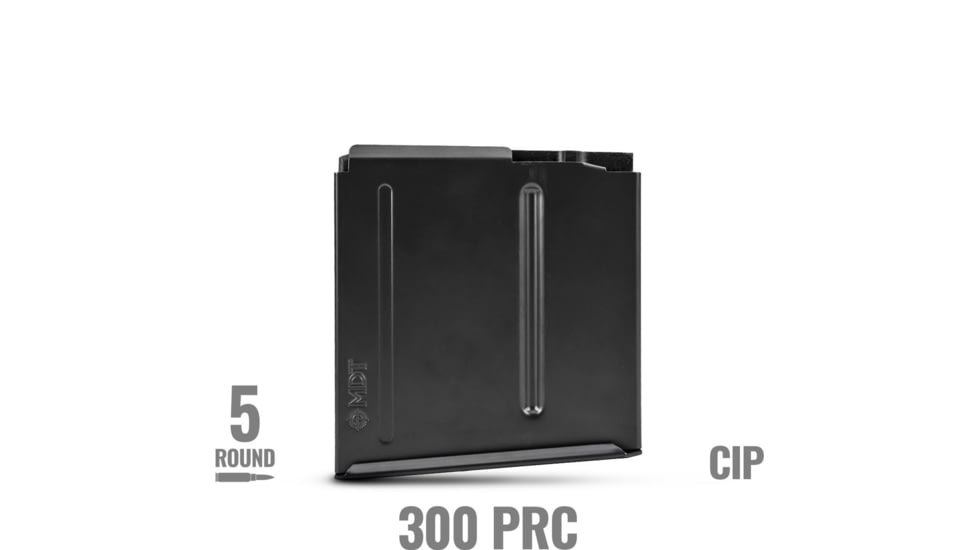 MDT 301 PRC 5 Round Rifle Magazine, Black, 105123-BLK-5RD