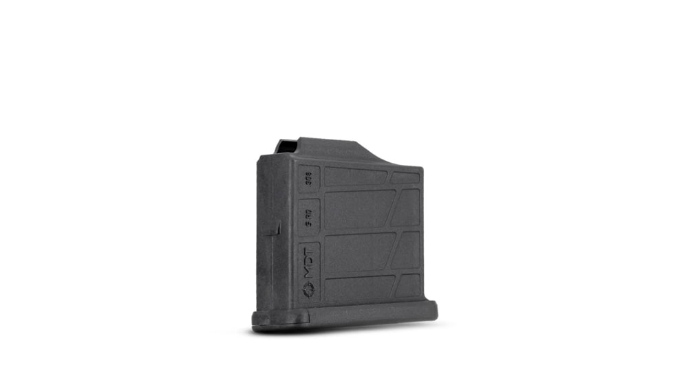 MDT .308/6.5 Creedmoor 5 Round Rifle Magazine, Black, 105026-BLK-5RD