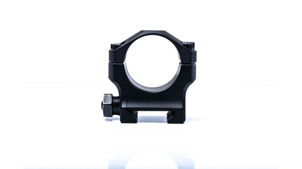 MDT 30mm Elite Scope Ring, 0.820 inch, Low,  No Bubble Level, Black 102708-BLK