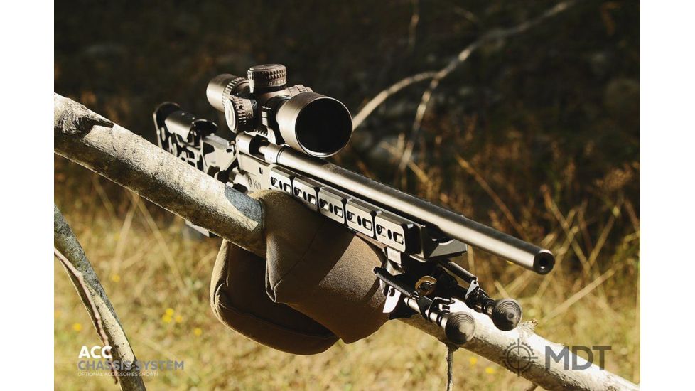 MDT ACC Chassis System, CZ 455 - 22LR / 17HMR, Right Position, Cerakote Tactical Grey, 104305-GRY
