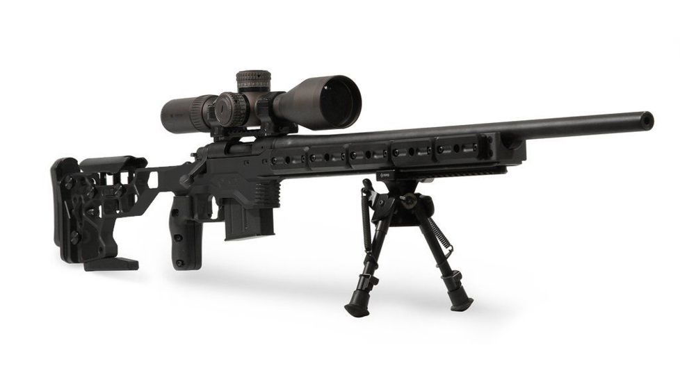 MDT ACC Chassis System-Remington 700 LA, Black, Right Hand, 104453-BLK